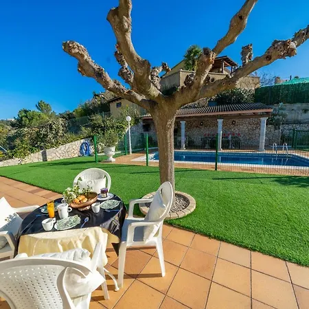 Mulberry Lux House, Preciosa Zona Exterior Con Piscina Y Barbacoa וילה Massanet De La Selva